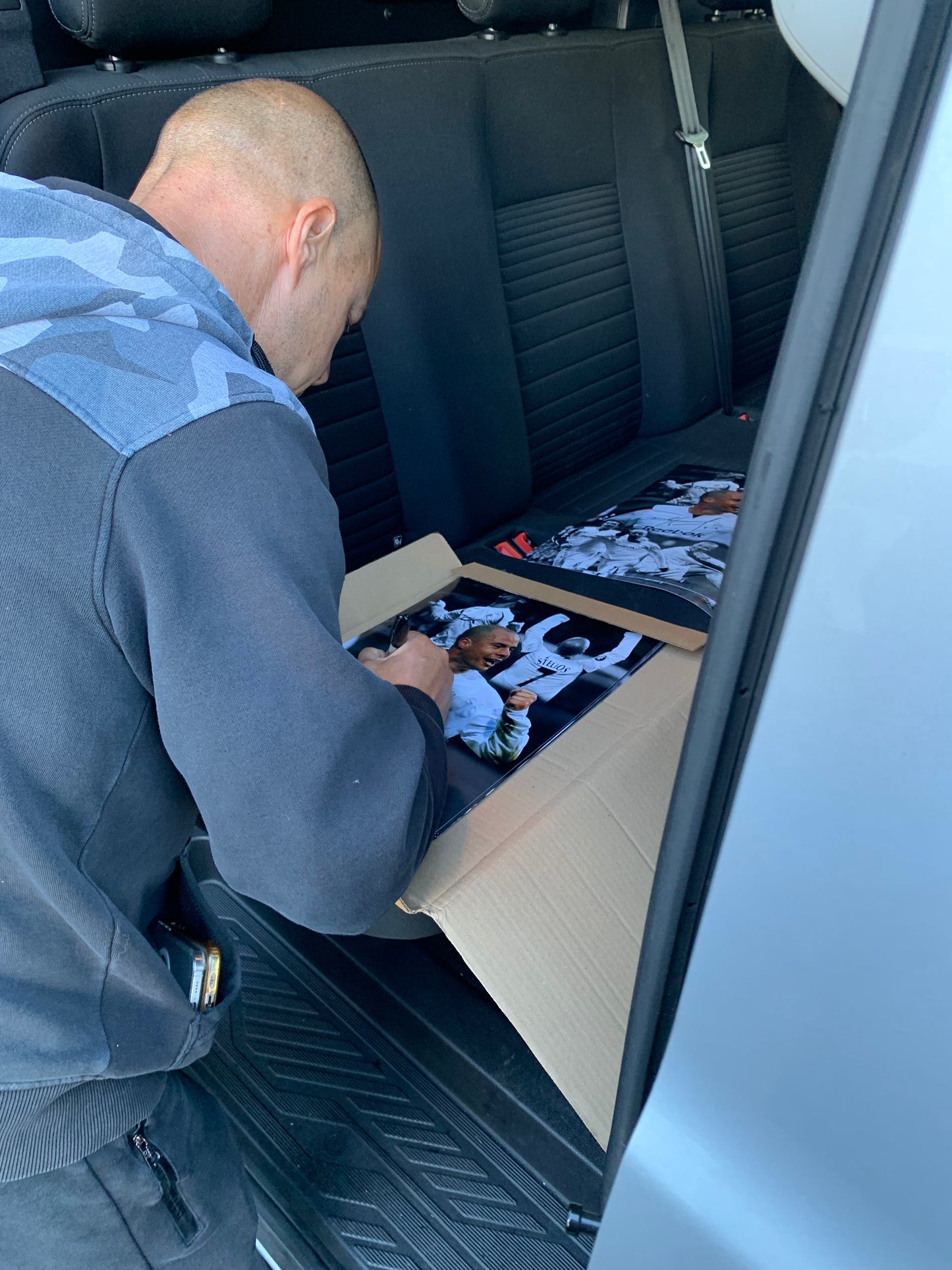 Stelios Giannakopoulos Bolton Wanderers signed photo montage