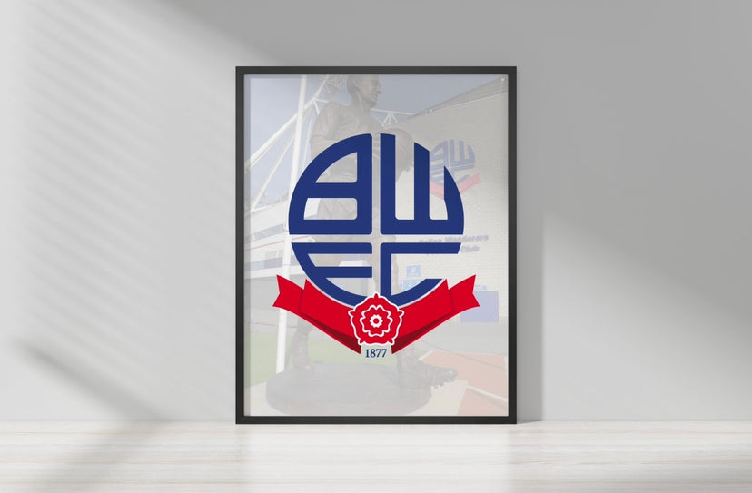 Bolton Wanderers FC badge print
