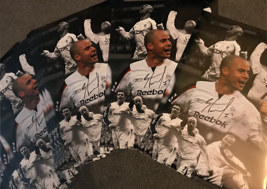 Stelios Giannakopoulos Bolton Wanderers signed photo montage