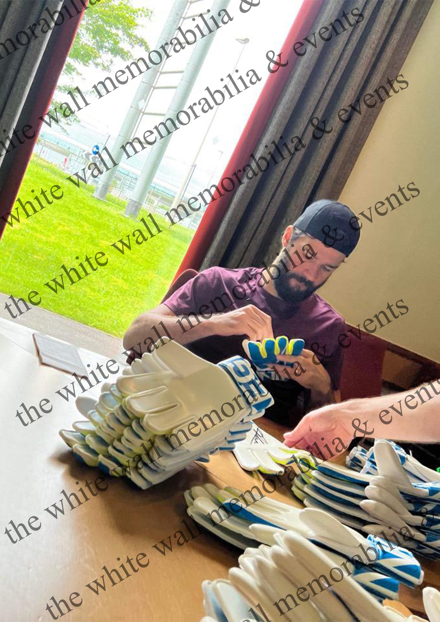 Alisson Becker Liverpool FC hand signed glove