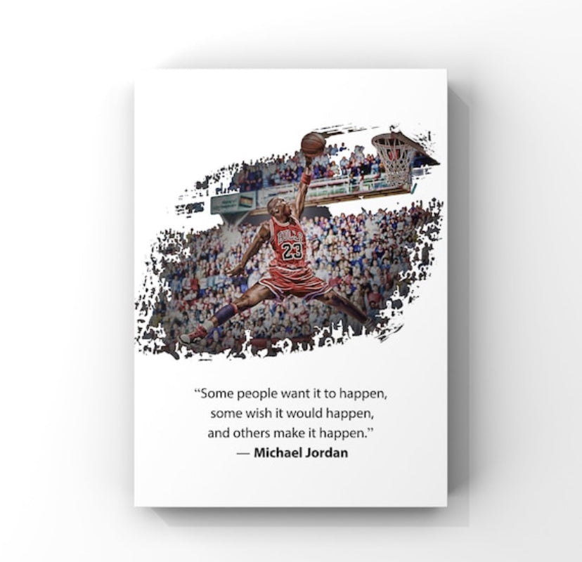 Michael Jordan set of 3 prints