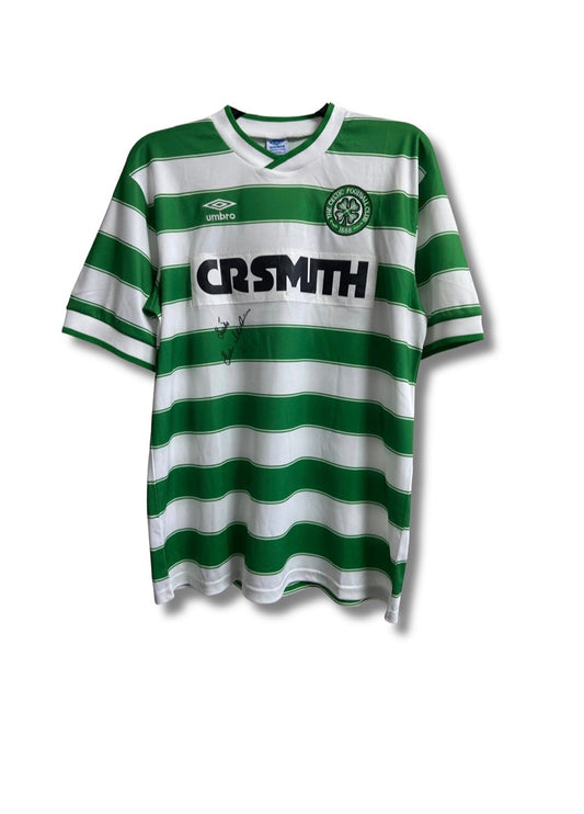 Brian McClair Celtic signed football shirt