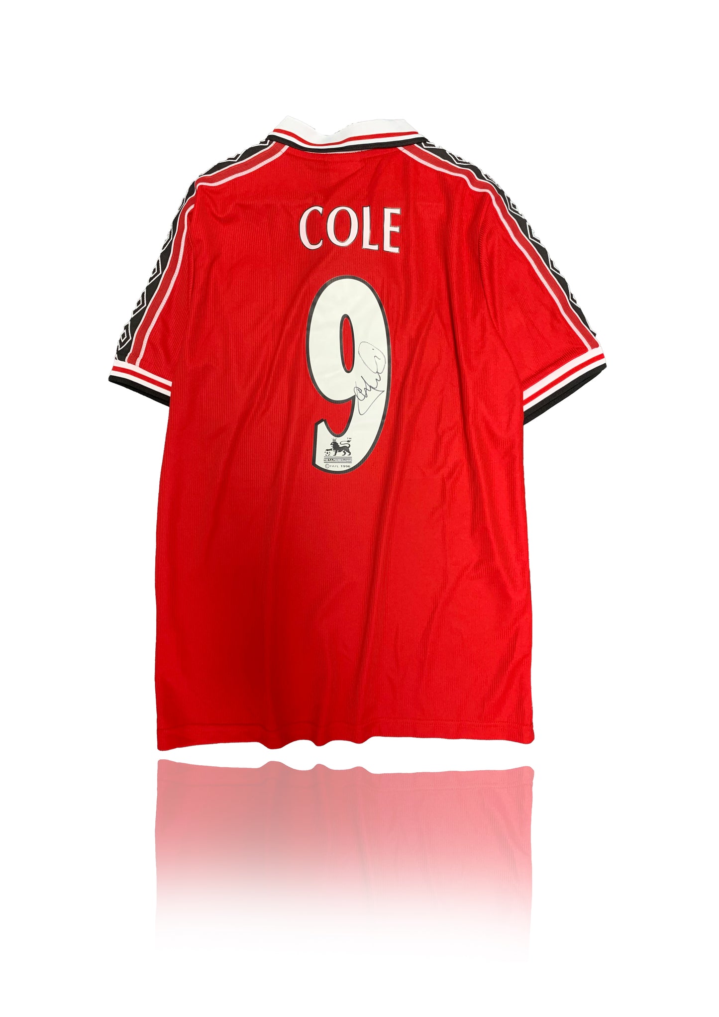 Andrew Cole Signed 1999 Manchester United Shirt