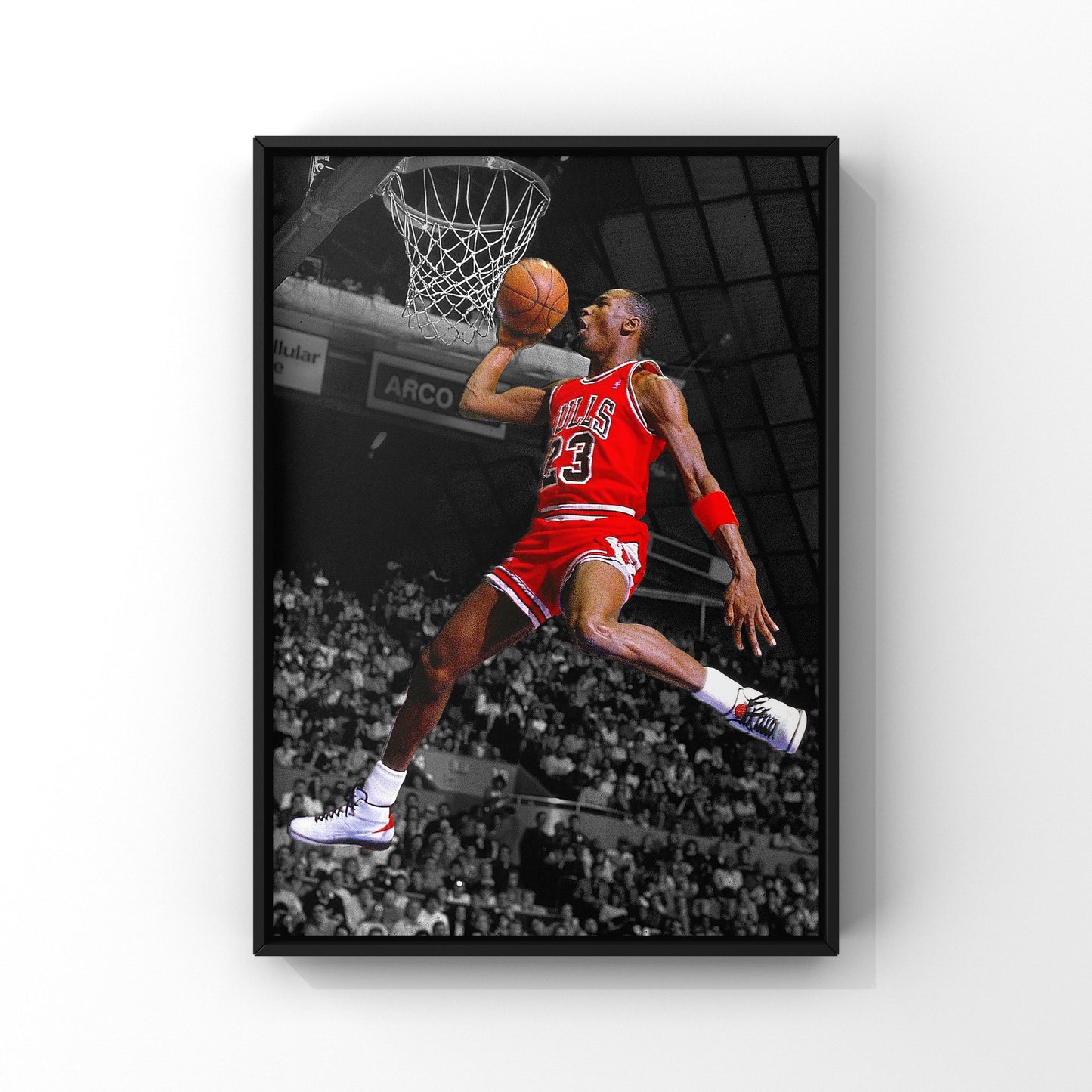 Michael Jordan jumpman unsigned poster