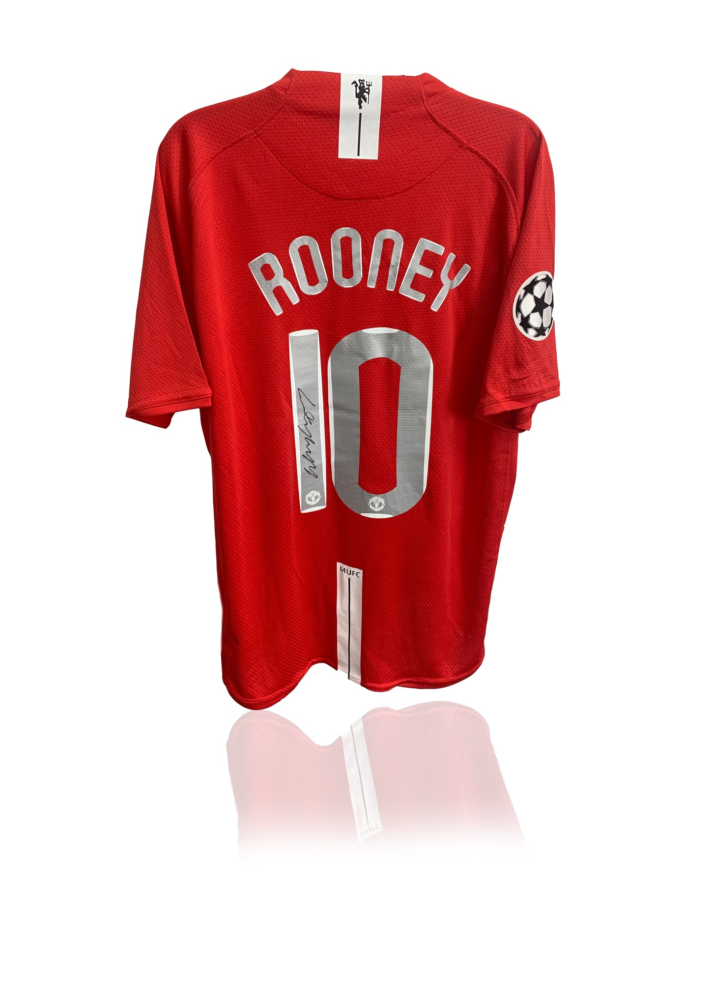 Wayne Rooney signed 2008 Manchester United shirt