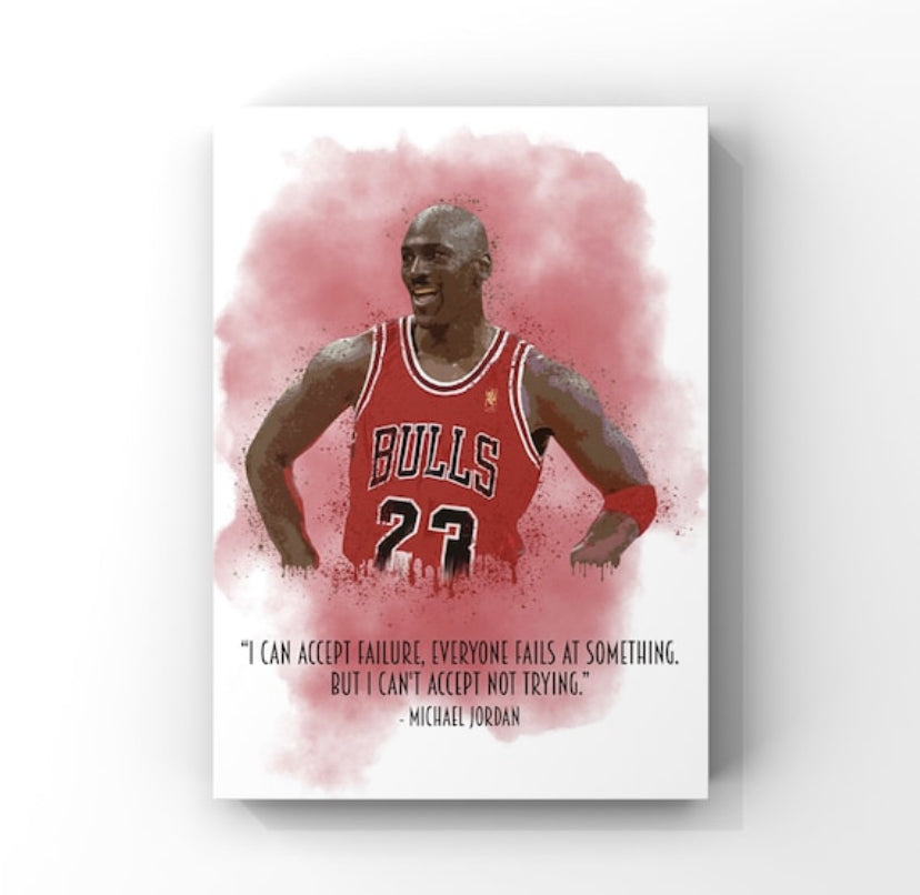 Michael Jordan set of 3 prints