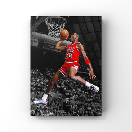 Michael Jordan jumpman unsigned poster