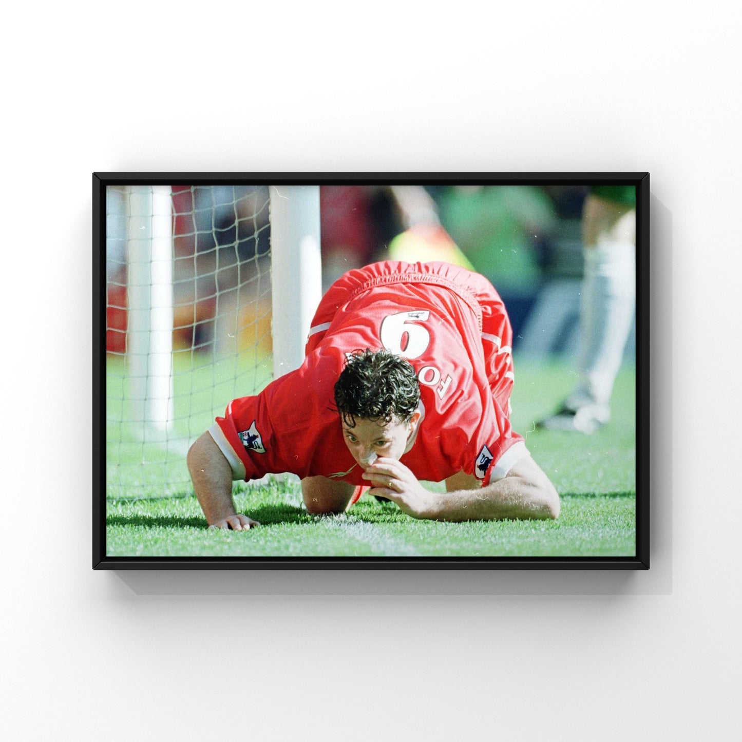 Robbie Fowler unsigned poster