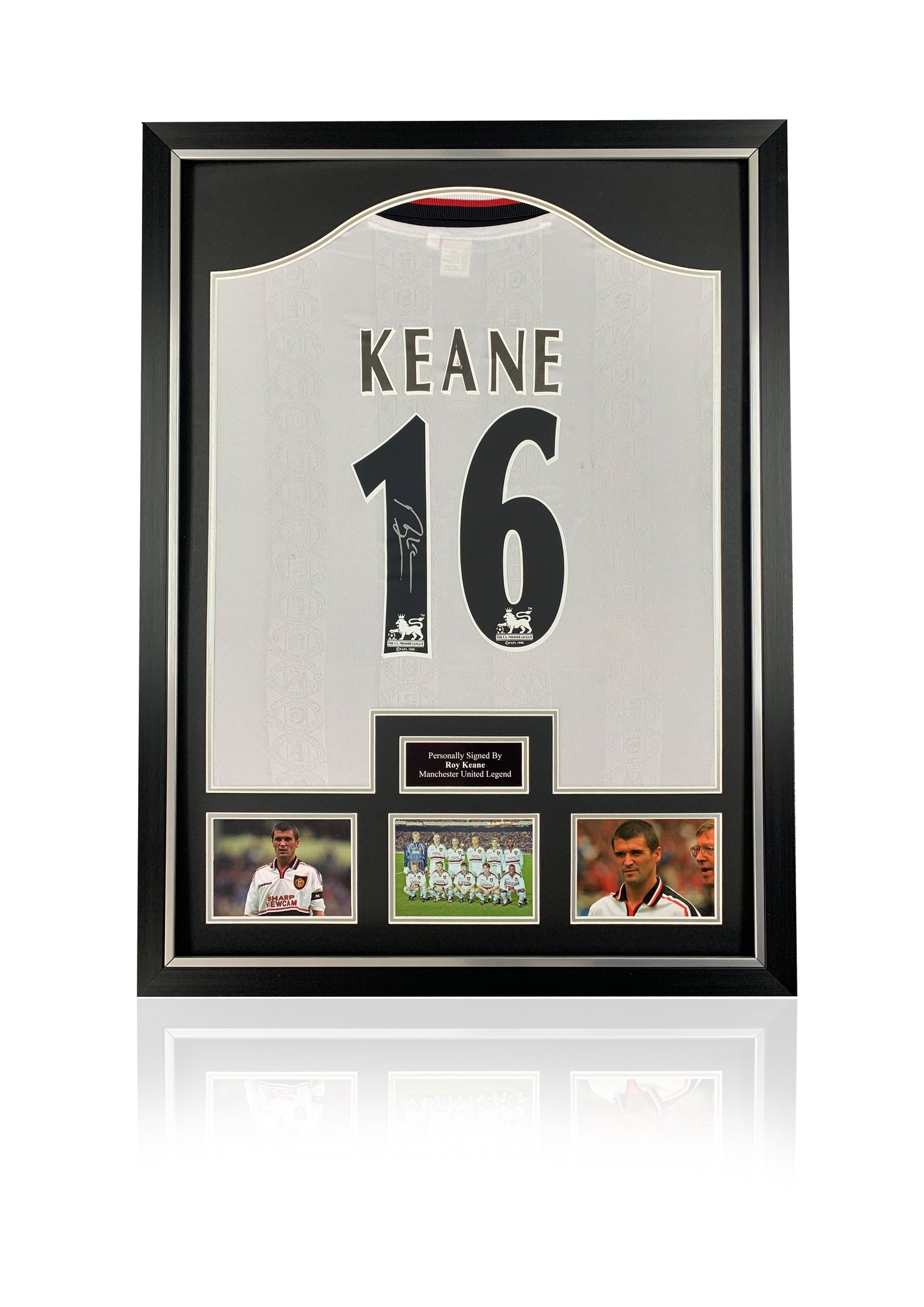 Roy Keane 1999 Manchester United signed deluxe framed shirt